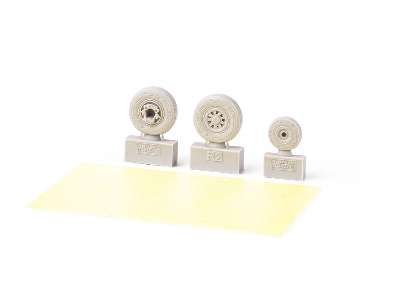 F-35B wheels 1/72 - TAMIYA - zdjęcie 4