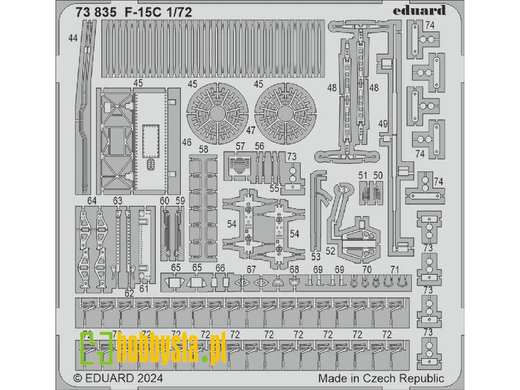 F-15C 1/72 - FINE MOLDS - zdjęcie 1
