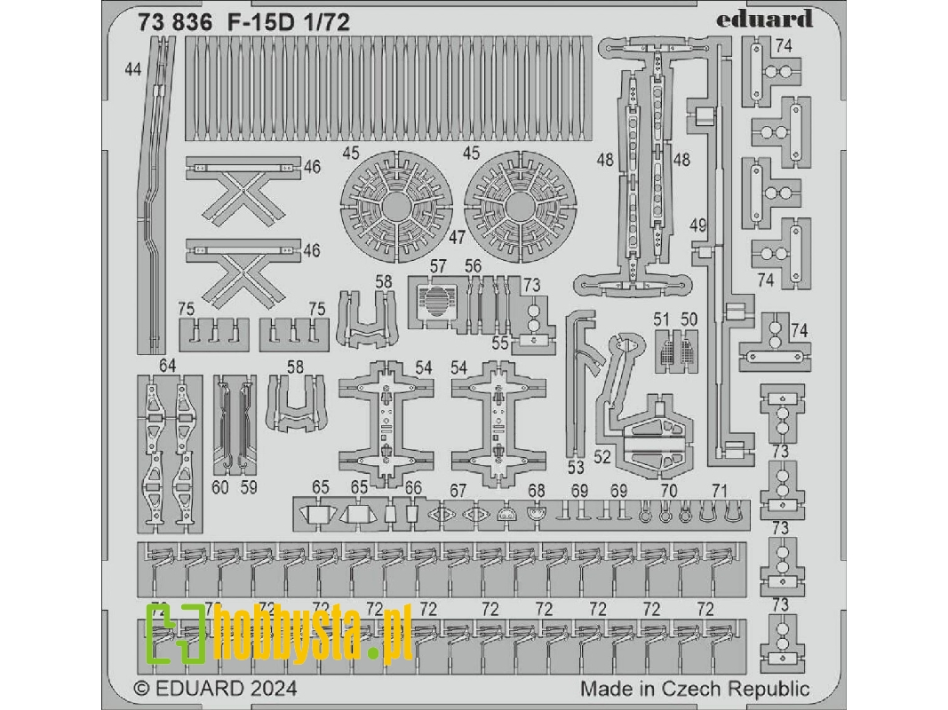 F-15D 1/72 - FINE MOLDS - zdjęcie 1