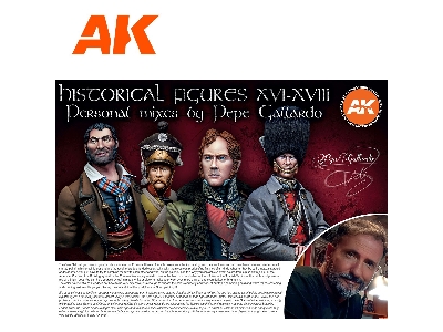 Signature Set - Historical Figures Xvi - Xviii Century (By Pepe Gallardo) - zdjęcie 2