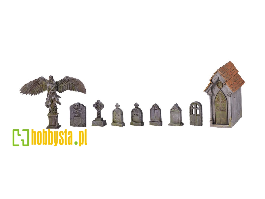 Cemetery Accesories Wargame Set - zdjęcie 1 Cemetery Accesories Wargame Set - zdjęcie 1