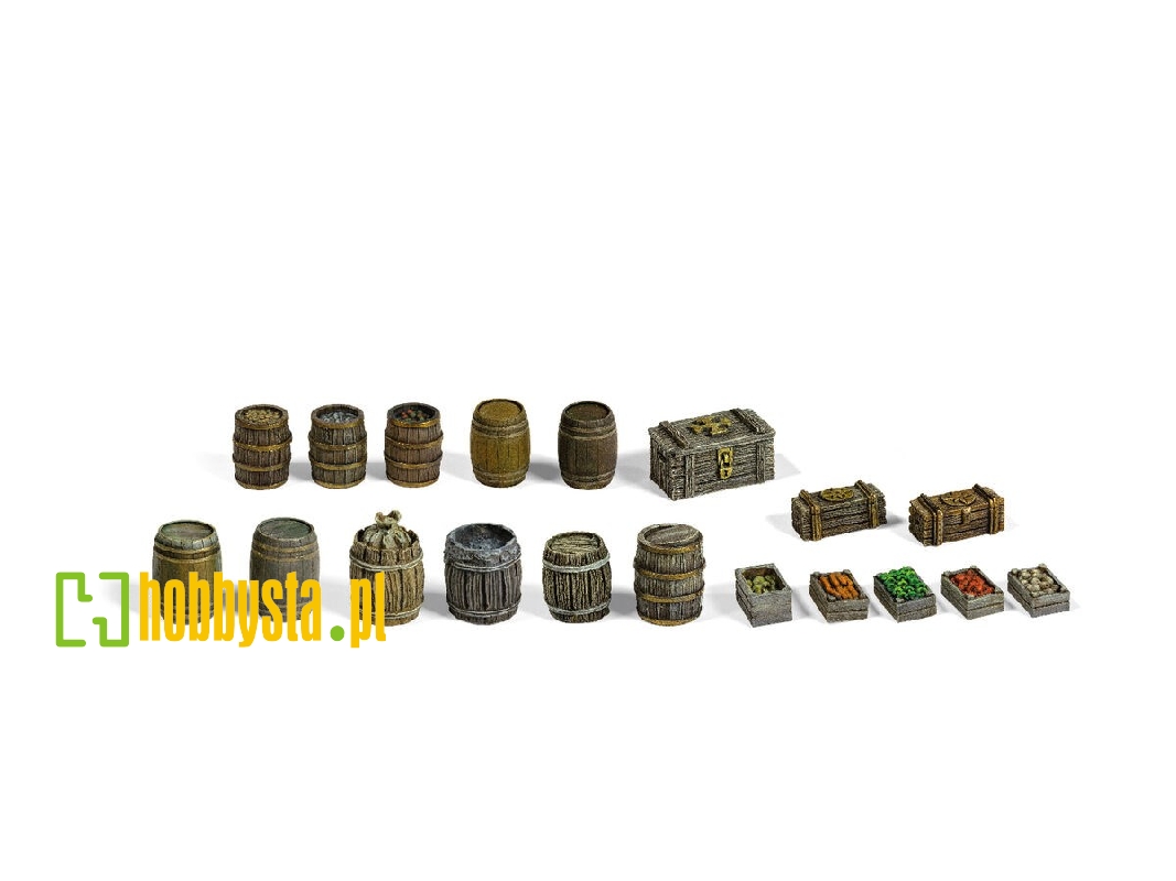 Barrels & Boxes Wargame Set - zdjęcie 1
