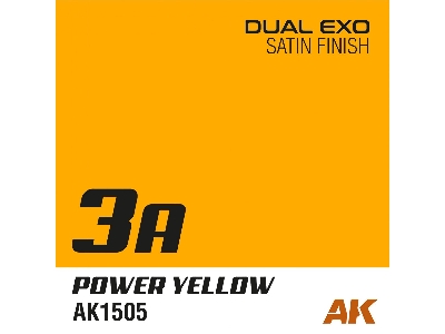 Ak1505 Power Yellow Satin (Dual Exo 3a) - zdjęcie 1