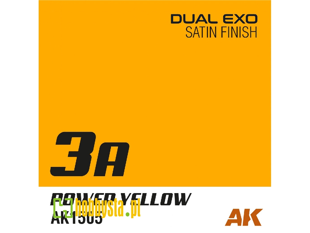 Ak1505 Power Yellow Satin (Dual Exo 3a) - zdjęcie 1 Ak1505 Power Yellow Satin (Dual Exo 3a) - zdjęcie 1