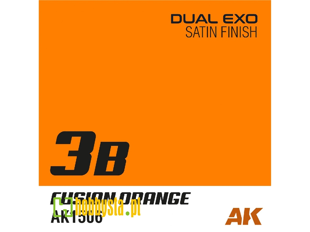 Ak1506 Fusion Orange Satin (Dual Exo 3b) - zdjęcie 1 Ak1506 Fusion Orange Satin (Dual Exo 3b) - zdjęcie 1