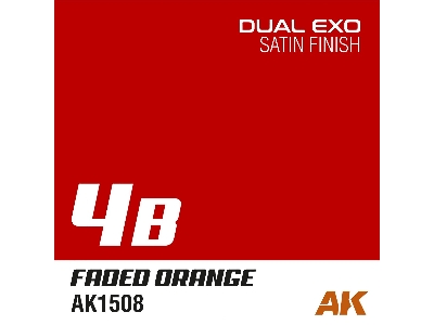 Ak1508 Faded Orange Satin (Dual Exo 4b) - zdjęcie 1