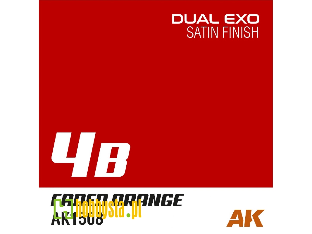 Ak1508 Faded Orange Satin (Dual Exo 4b) - zdjęcie 1 Ak1508 Faded Orange Satin (Dual Exo 4b) - zdjęcie 1
