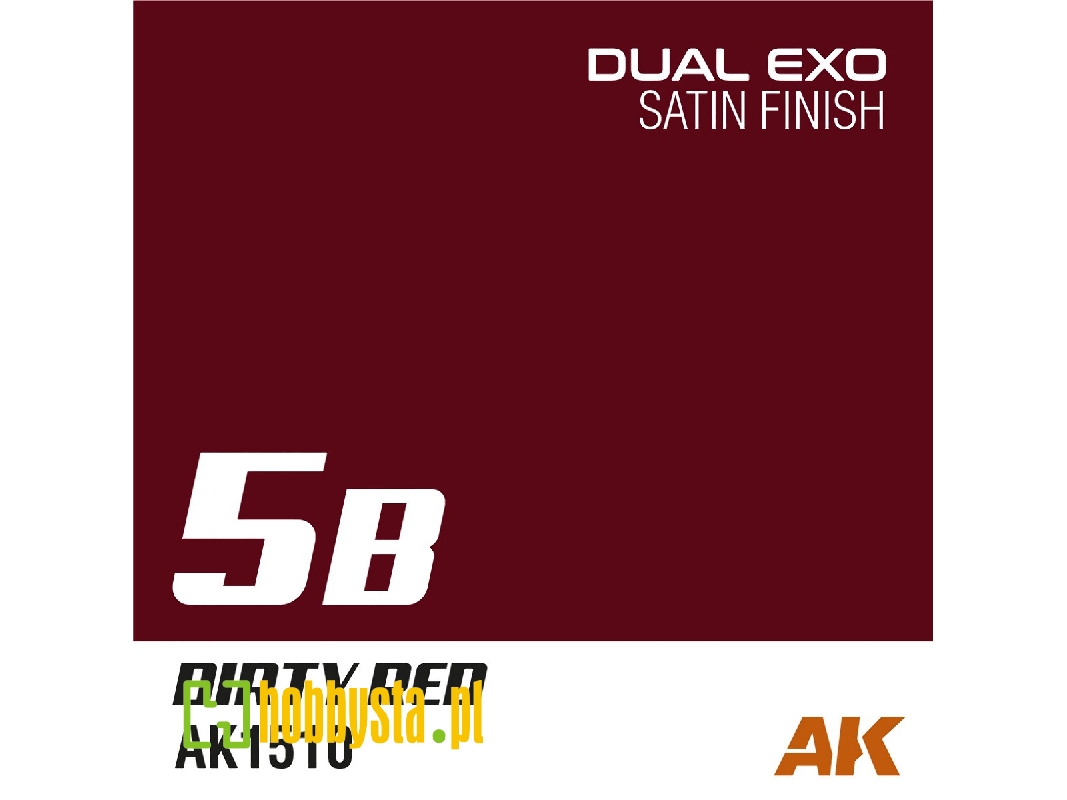 Ak1510 Dirty Red Satin (Dual Exo 5b) - zdjęcie 1 Ak1510 Dirty Red Satin (Dual Exo 5b) - zdjęcie 1