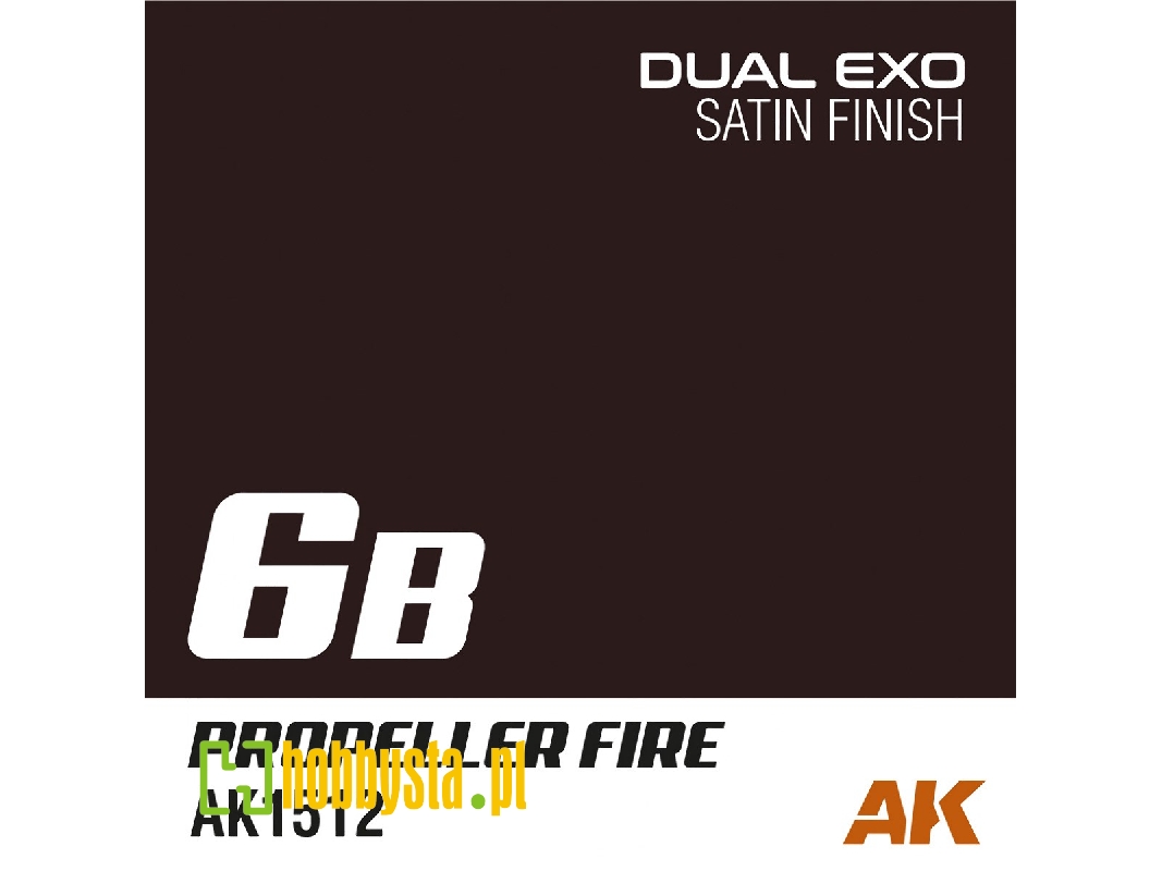 Ak1512 Propeller Fire Satin (Dual Exo 6b) - zdjęcie 1 Ak1512 Propeller Fire Satin (Dual Exo 6b) - zdjęcie 1