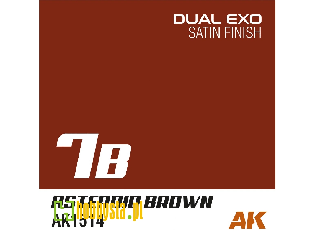 Ak1514 Asteroid Brown Satin (Dual Exo 7b) - zdjęcie 1 Ak1514 Asteroid Brown Satin (Dual Exo 7b) - zdjęcie 1
