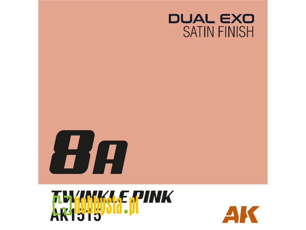 Ak1515 Twinkle Pink Satin (Dual Exo 8a) - zdjęcie 1 Ak1515 Twinkle Pink Satin (Dual Exo 8a) - zdjęcie 1