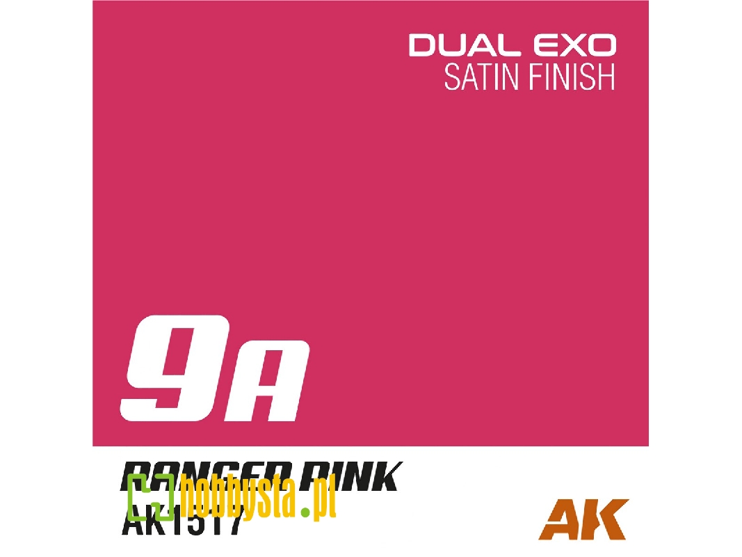 Ak1517 Ranger Pink Satin (Dual Exo 9a) - zdjęcie 1 Ak1517 Ranger Pink Satin (Dual Exo 9a) - zdjęcie 1