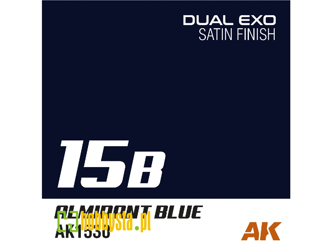 Ak1530 Almirant Blue Satin (Dual Exo 15b) - zdjęcie 1 Ak1530 Almirant Blue Satin (Dual Exo 15b) - zdjęcie 1