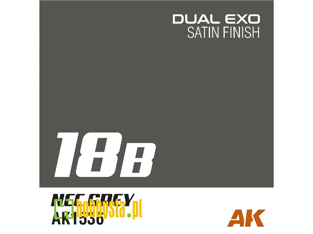 Ak1536 Ncc Grey Satin (Dual Exo 18b) - zdjęcie 1 Ak1536 Ncc Grey Satin (Dual Exo 18b) - zdjęcie 1