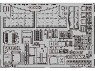  AV-8B Night Attack exterior 1/32 - Trumpeter - blaszki - zdjęcie 3