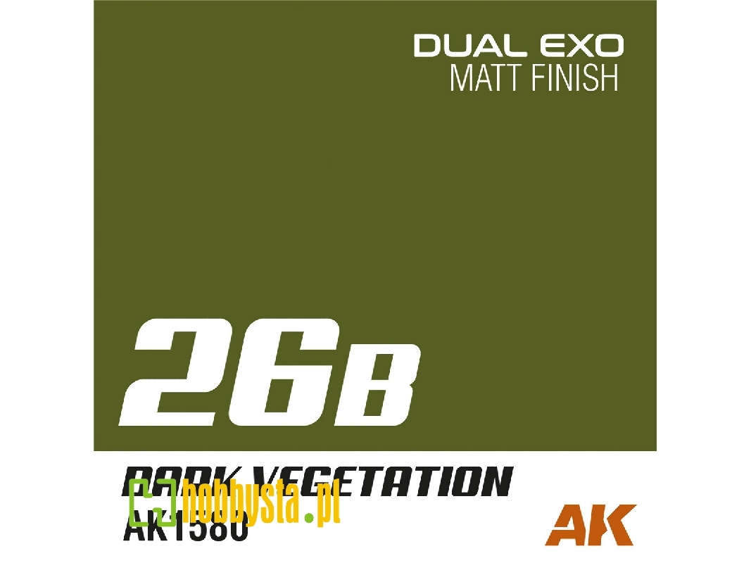 Ak1580 Dark Vegetation Matt (Dual Exo 26b) - zdjęcie 1 Ak1580 Dark Vegetation Matt (Dual Exo 26b) - zdjęcie 1