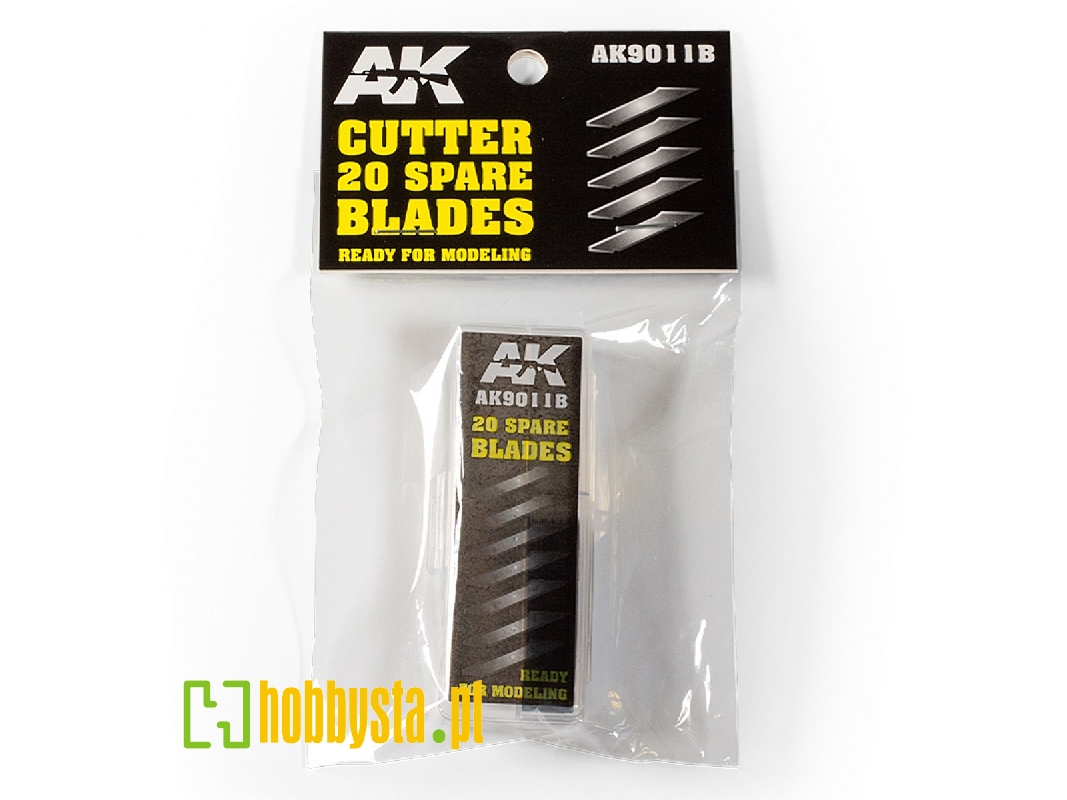 Cutter - 20 Spare Blades - zdjęcie 1 Cutter - 20 Spare Blades - zdjęcie 1