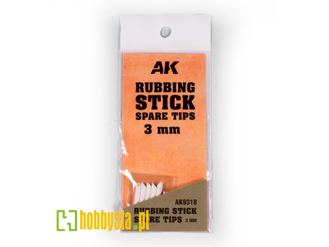 Rubbing Stick Spare Tips 3 Mm - zdjęcie 1 Rubbing Stick Spare Tips 3 Mm - zdjęcie 1