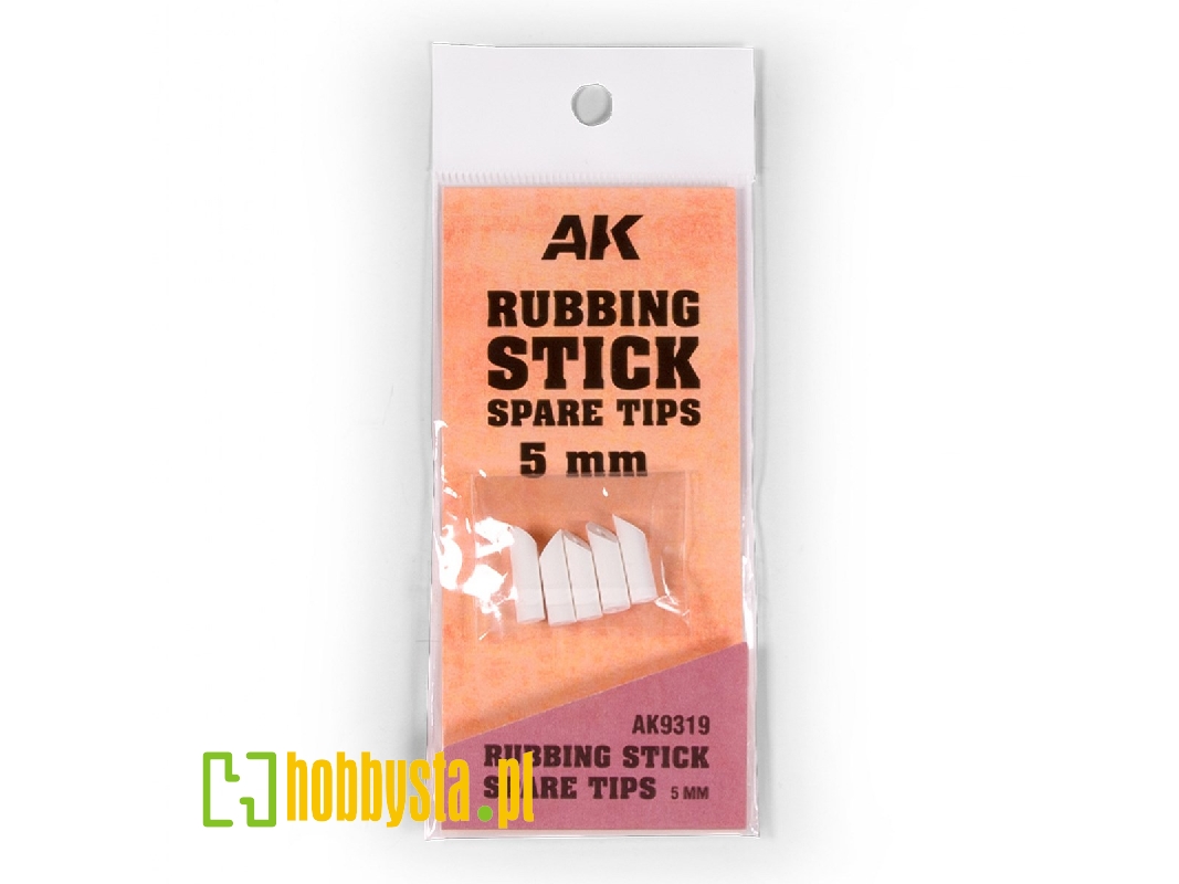 Rubbing Stick Spare Tips 5 Mm - zdjęcie 1 Rubbing Stick Spare Tips 5 Mm - zdjęcie 1