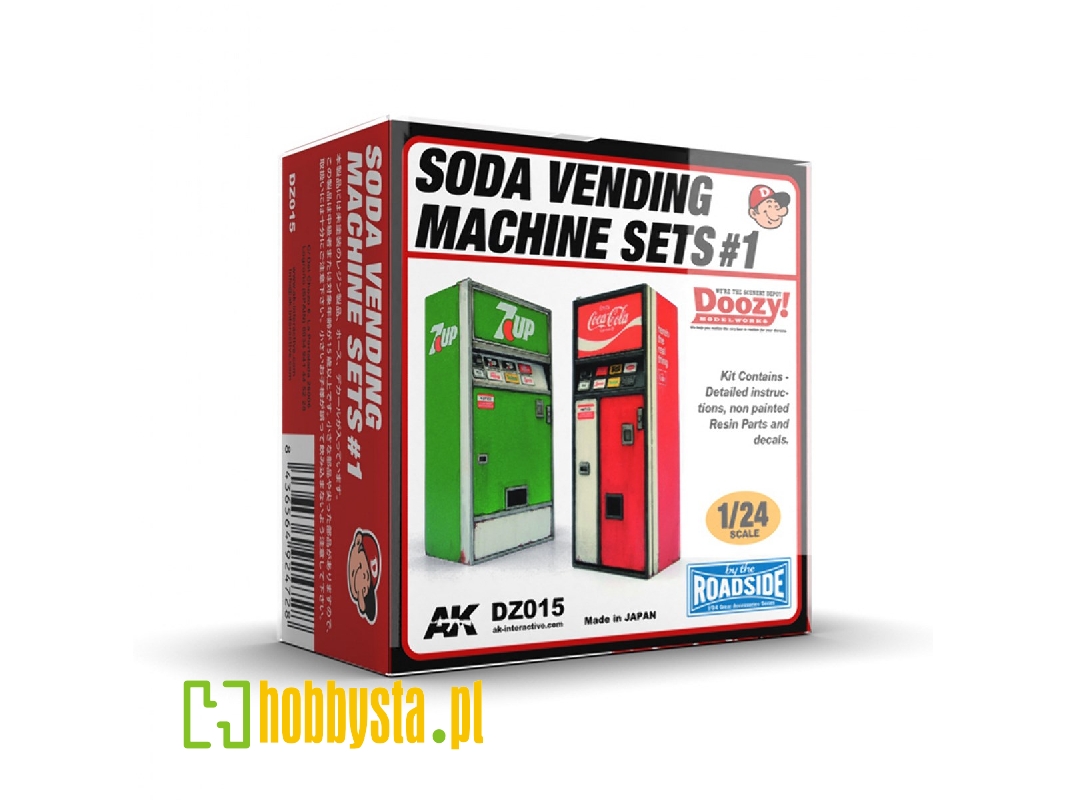 Soda Vending Machine Set 1 - zdjęcie 1 Soda Vending Machine Set 1 - zdjęcie 1