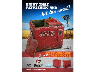 1940 Westinghouse Coca Cola Cooler - zdjęcie 2