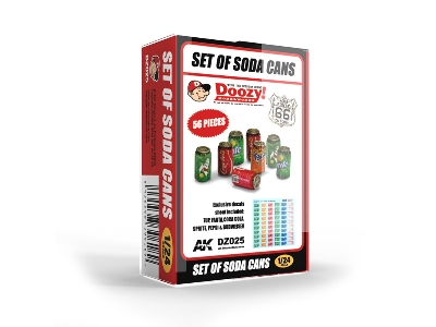 Set Of Soda Cans (56 Pcs) - zdjęcie 1