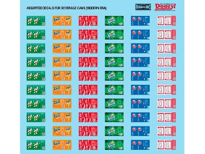 Set Of Soda Cans (56 Pcs) - zdjęcie 2