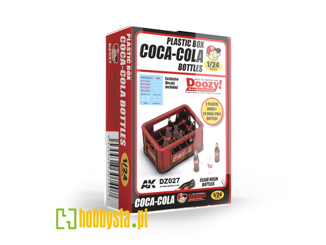 1940-1980's Plastic Box Coca-cola Bottles - zdjęcie 1 1940-1980's Plastic Box Coca-cola Bottles - zdjęcie 1