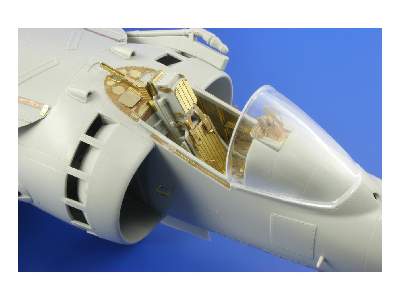  AV-8B seatbelts 1/32 - Trumpeter - blaszki - zdjęcie 2