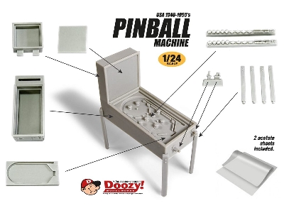 Us 1940-1950's Pinball Machine - zdjęcie 2