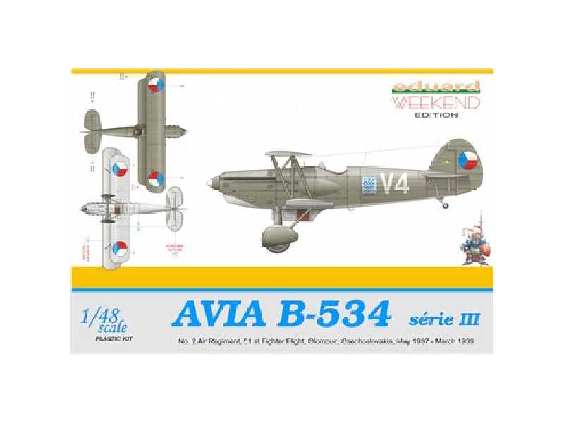  Avia B-534 III serie 1/48 - samolot - zdjęcie 1