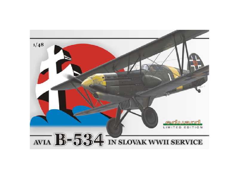 Avia B-534 in Slovak WWII service 1/48 - samolot - zdjęcie 1 Avia B-534 in Slovak WWII service 1/48 - samolot - zdjęcie 1