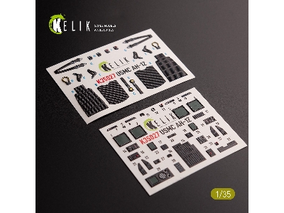 Ah-1z Interior 3d Decals For Academy Kit - zdjęcie 2