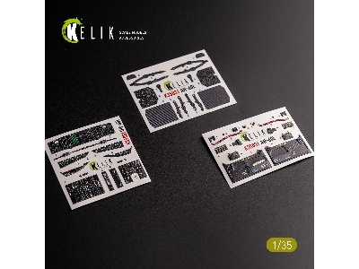 Uh-60l Interior 3d Decals For Academy Kit - zdjęcie 1