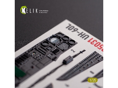 Uh-60l Interior 3d Decals For Academy Kit - zdjęcie 5