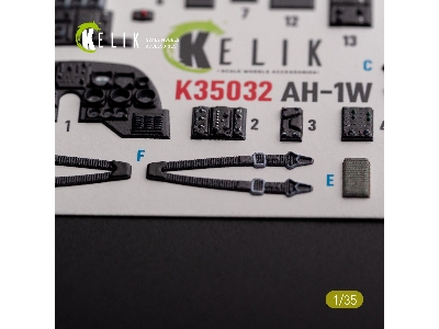 Ah-1w Interior 3d Decals For Academy Kit - zdjęcie 5