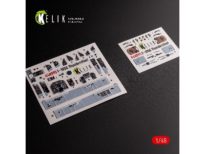 F-105g Thunderchief - Interior 3d Decals For Hobbyboss Kit - zdjęcie 1