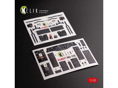 Mh-53 Sea Dragon - Interior 3d Decals For Academy Kit - zdjęcie 2