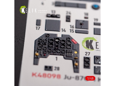 Ju-87g-1 Kanonenvogel - Interior 3d Decals For Italeri Kit - zdjęcie 1