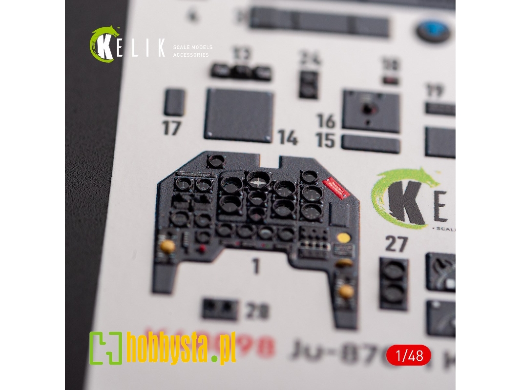 Ju-87g-1 Kanonenvogel - Interior 3d Decals For Italeri Kit - zdjęcie 1 Ju-87g-1 Kanonenvogel - Interior 3d Decals For Italeri Kit - zdjęcie 1
