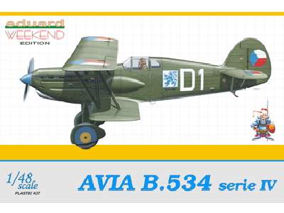  Avia B-534 IV serie 1/48 - samolot - zdjęcie 1