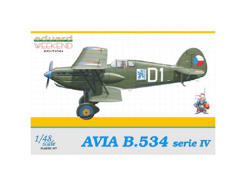  Avia B-534 IV serie 1/48 - samolot - zdjęcie 1