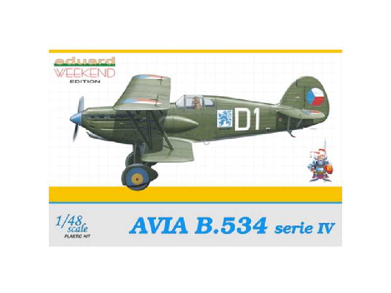 Avia B-534 IV serie 1/48 - samolot - zdjęcie 1 Avia B-534 IV serie 1/48 - samolot - zdjęcie 1