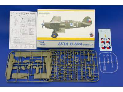  Avia B-534 IV serie 1/48 - samolot - zdjęcie 2