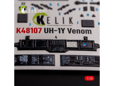 Uh-1y 'venom' - Interior 3d Decals For Zimi Model/Kittyhawk Kit - zdjęcie 2