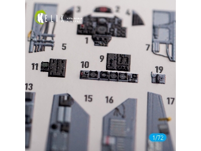 Fg.1 Phantom - Interior 3d Decals For Airfix Kit - zdjęcie 3