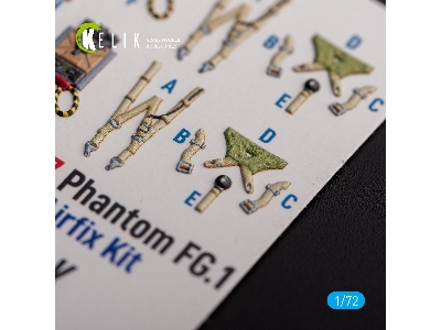 Fg.1 Phantom - Interior 3d Decals For Airfix Kit - zdjęcie 6