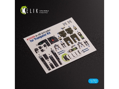 A-6e Intruder - Interior 3d Decals For Trumpeter Kit - zdjęcie 1