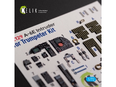 A-6e Intruder - Interior 3d Decals For Trumpeter Kit - zdjęcie 2