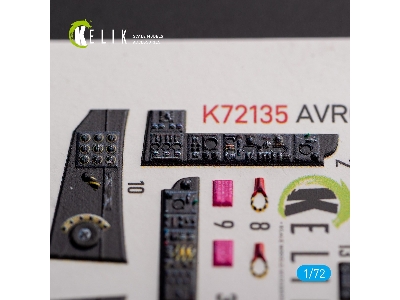 Avro Vulcan B.2 Front Cockpit - Interior 3d Decals For Airfix Kit - zdjęcie 2